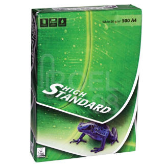 Копирна хартия High Standard А4, 80g, опаковка 500