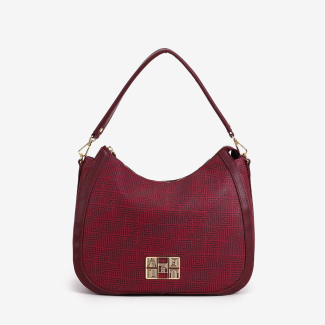 Чанта Ynot Labirint 004, 32x12x27cm, Wine