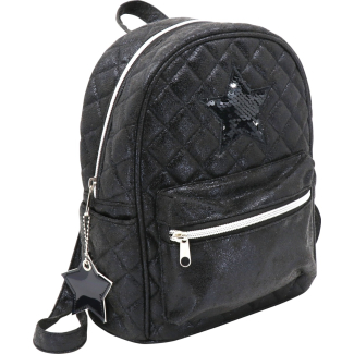 Детска раница Street Fashion Black Star 20x26x10