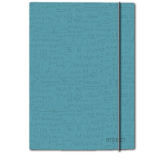 Папка с ластик Street Math A4, 1 cm