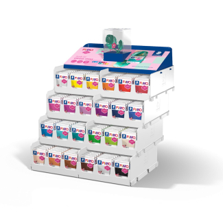 Дисплей глина Staedtler Fimo Soft, 288 броя x 57g