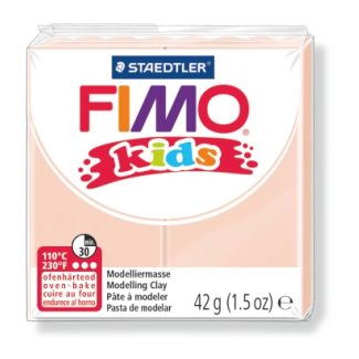 Полимерна глина Staedtler Fimo Kids,42g, телесен 43