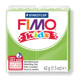 Полимерна глина Staedtler Fimo Kids,42g, светло зелен 51