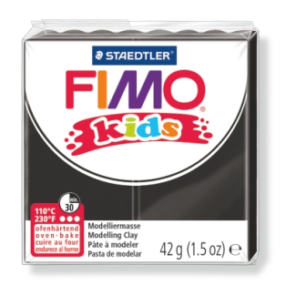 Полимерна глина Staedtler Fimo Kids,42g, черен 9
