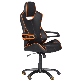Геймърски стол Carmen 7513 - черно-оранжев
