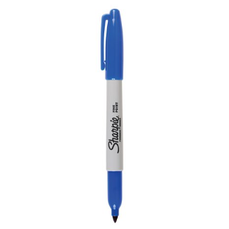 Перманентен маркер Sharpie, F, син