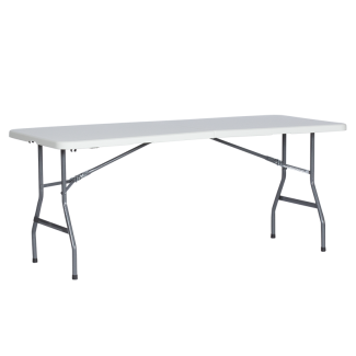Сгъваемa кетъринг маса Carmen 9937 - бяла