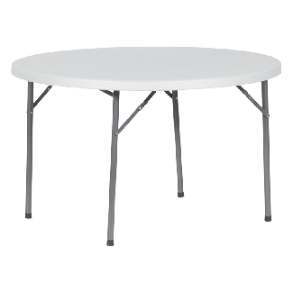 Сгъваема кетъринг маса Carmen 9945 - бяла