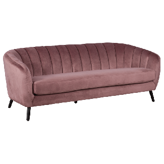 Триместно канапе GRETA - роза HLR