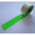 Етикети 26x16 mm двуредови маркиращи клещи, зелени