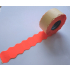 Етикети 26x16 mm двуредови маркиращи клещи, червени