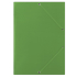 Картонена папка Donau с ластик 400g,3 капака,зелен