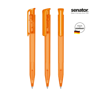 Химикалка Senator Super Hit Frosted 2244, прозрачно оранжев 151