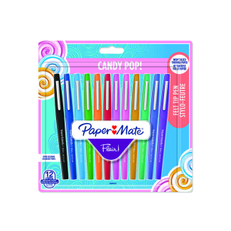 Флумастри Flair 12 цвята, candy pop