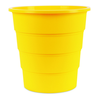 Кош за отпадъци Office Products, 16л, жълт