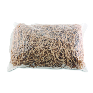 Ластици Office Products, Ф 60mm, 1kg, натурален цв