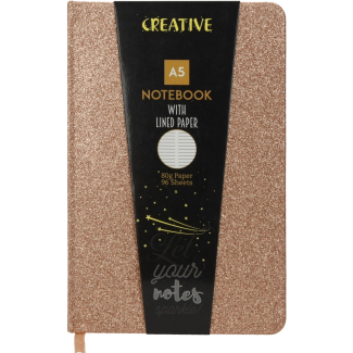 Бележник Creative, A5, 96л, асорти