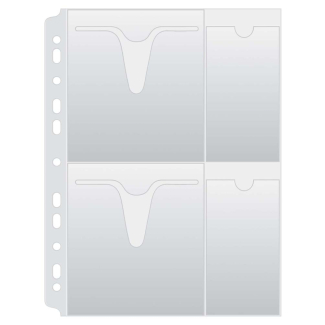 Джоб Donau за CD/DVD, 160микрона за 4 диска, кристален