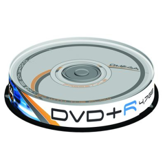 DVD+R Omega Freestyle 4.7GB, 16x, опаковка 10 на шпиндел