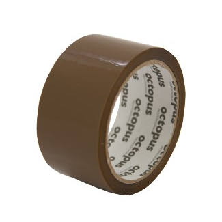Опаковъчна лента Octopus 48mm х 50m, КАФЯВА
