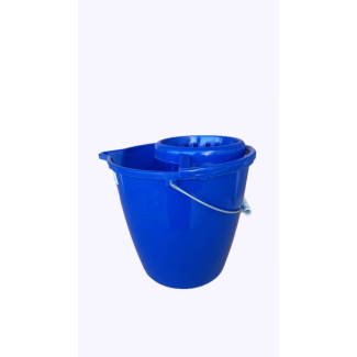 Кръгла кофа с изтисквач 12 L