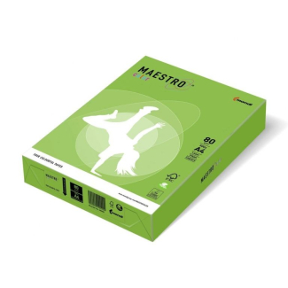 Картон Maestro Color MA42, А4 160g оп250, зелен