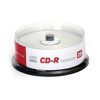 CD-R Omega Freestyle 700MB,80min,52x,опаковка 25 шпиндел