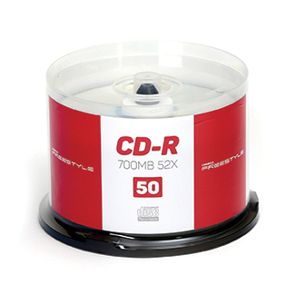 CD-R Omega Freestyle 700MB,80min,52x,опаковка 50 шпиндел