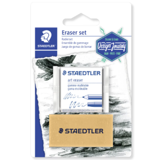 Комплект хлебна гума и гума 925 11 Staedtler, блистер