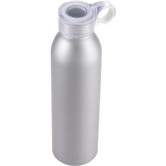 Алуминиева бутилка за вода 650ml, сребриста