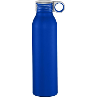 Алуминиева бутилка за вода 650ml, синя