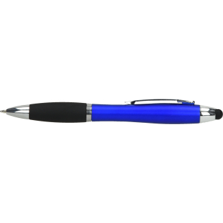Химикалка Napoli с накрайник за touch screen, синя