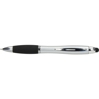 Химикалка Napoli с накрайник за touch screen, сребриста