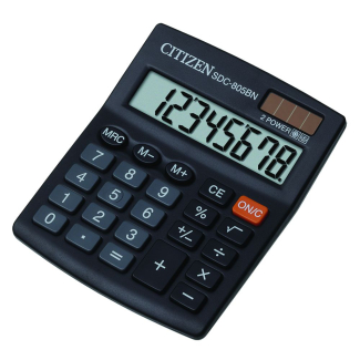 Настолен калкулатор Citizen SDC-805, 8 разряда