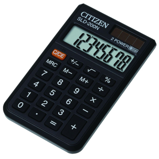 Джобен калкулатор Citizen SLD-200N, 8 разряда