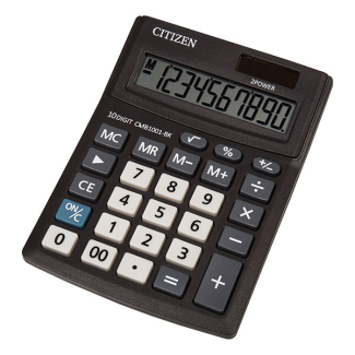 Настолен калкулатор Citizen CMB 1001-BK,10 разряда