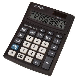 Настолен калкулатор Citizen CMB 1201-BK,12 разряда