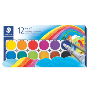 Акварелни боички Staedtler NC 888,12 цвята в кутия