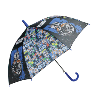 Чадър Disney Star Wars, с PVC дръжка, 67x5 cm