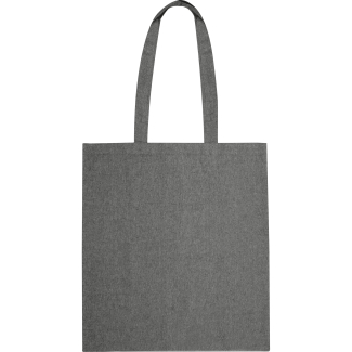 Чанта за пазар от рециклиран памук, черен