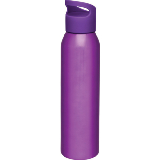 Алуминиева бутилка за вода, 650 ml, лилав