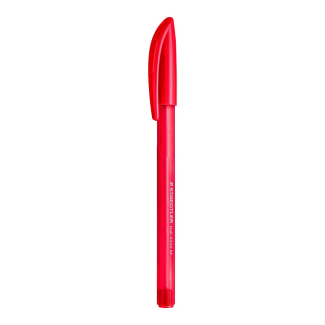 Химикалка Staedtler триъгълна 432 M, червена