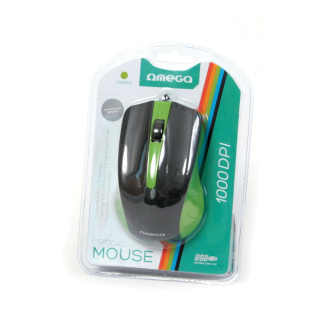 Оптична мишка Omega OM05, USB, оранжева