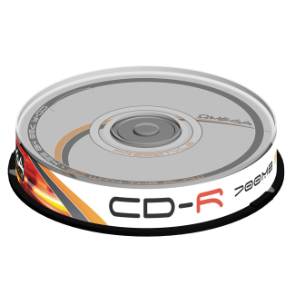 CD-R Omega Freestyle 700MB,80min,52x,опаковка 10 шпиндел