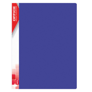 Папка Office Products с 30 джоба, синя