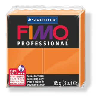 Полимерна глина Staedtler Fimo Prof,85g, оранжев 4