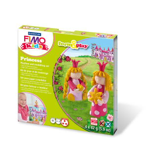 Комплект глина Staedtler Fimo Kids, 4x42g, Princess
