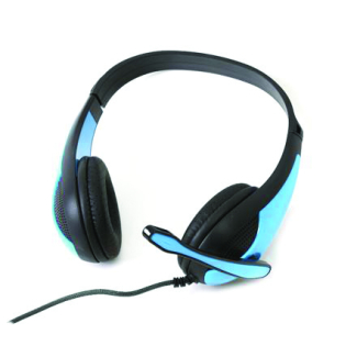 Стерео слушалки с микрофон Freestyle FH4008, сини
