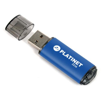 Преносима памет Platinet X-Depo USB, 32 GB, синя